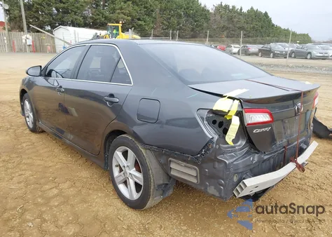 2012 Toyota Camry Se from USA, damaged, VIN 4T1BF1FK3CU165586